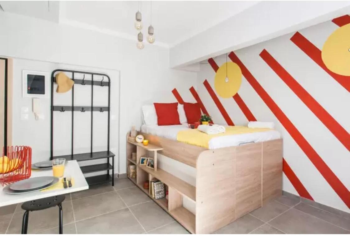 Colorful Apartment In Atene Esterno foto